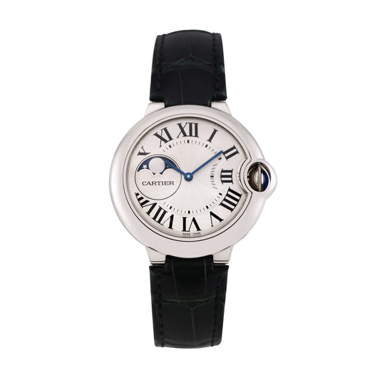 Cartier Men's Ballon Bleu Moon Phase 37mm