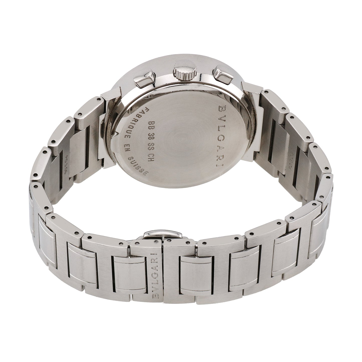 Bvlgari Mens Bvlgari Chrono 38mm