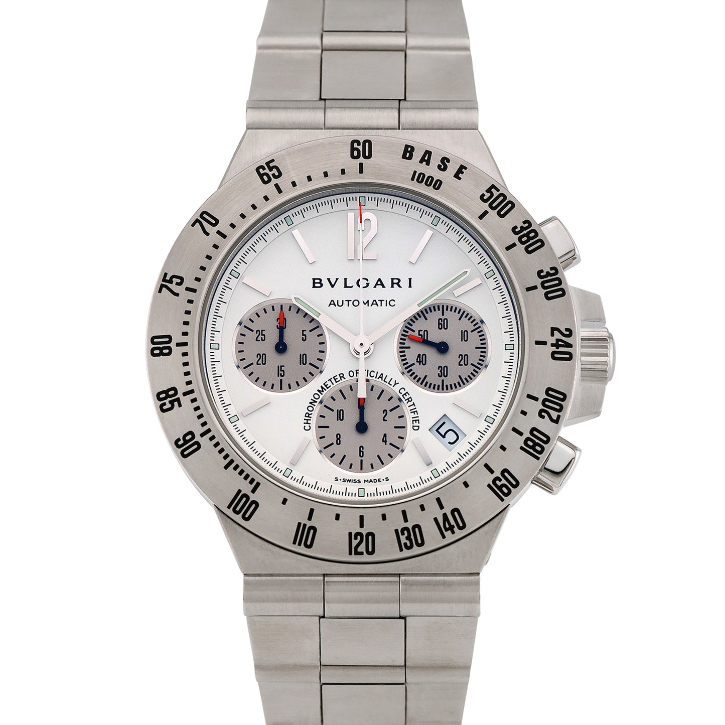 Bvlgari Mens Diagono Pro Terra Chrono 40mm