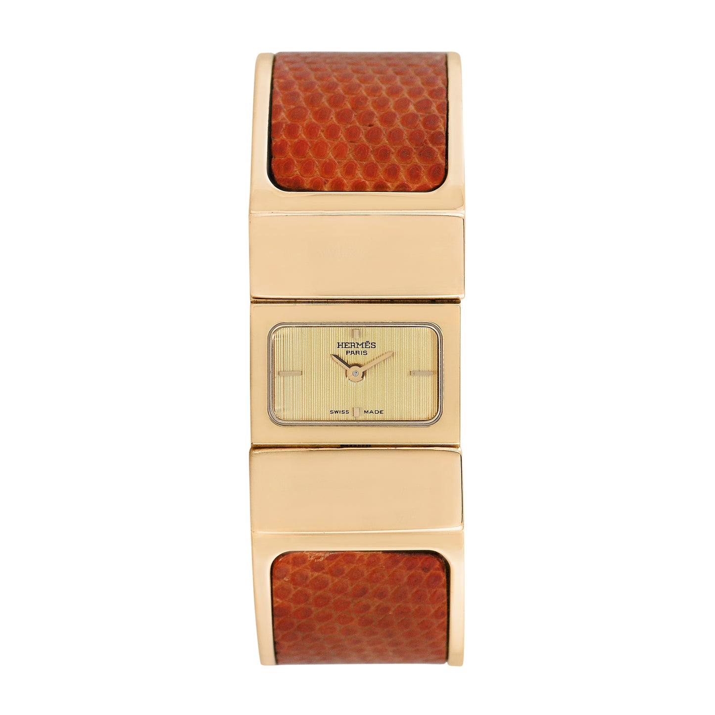 Hermes Womens Loquet Bangle  28mm X 19mm