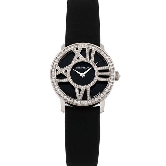 Tiffany & Co. Womens Atlas Diamond 26mm