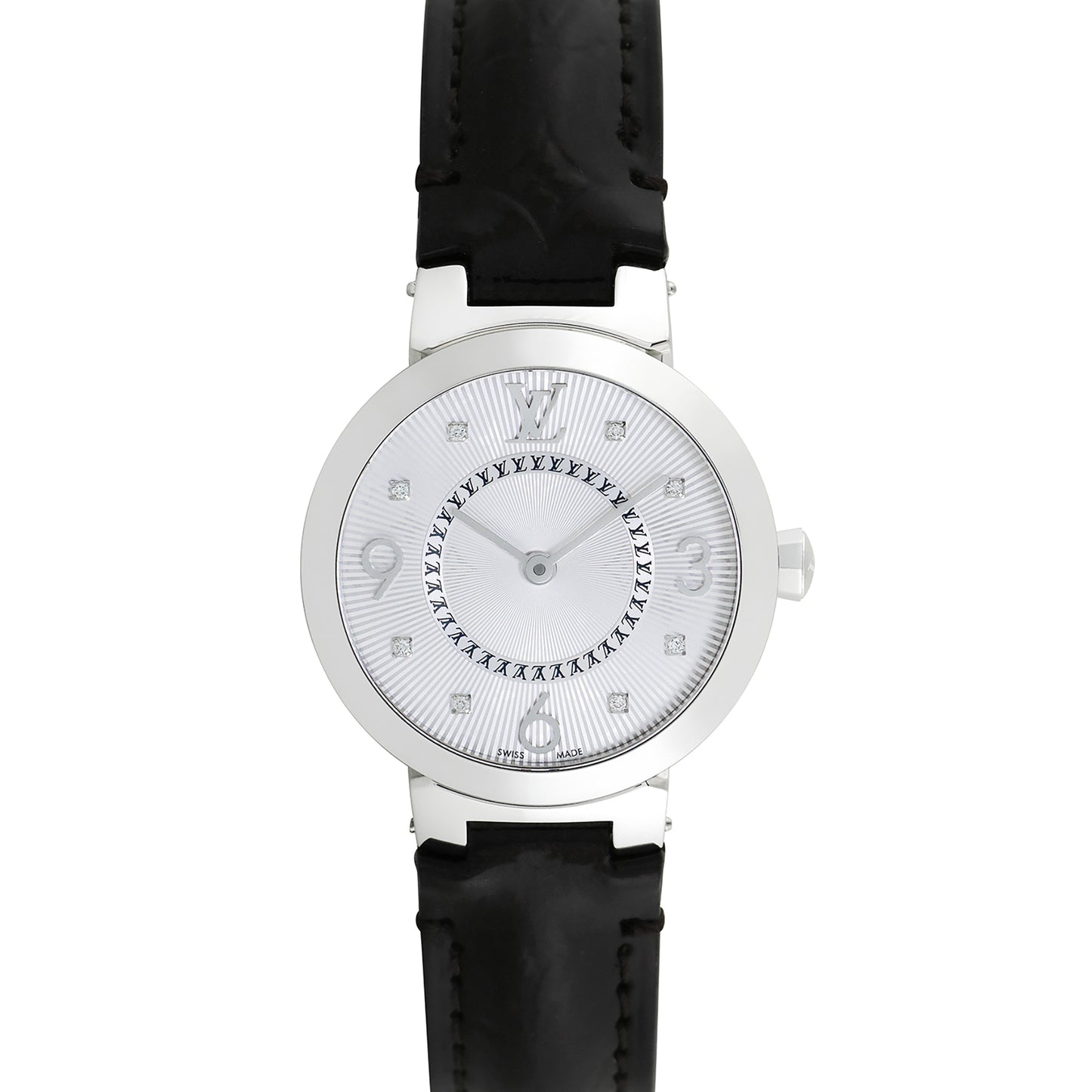 Louis Vuitton Womens Tambour  28mm